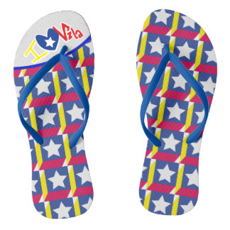 Chinelos Cholas I Love Venezuela