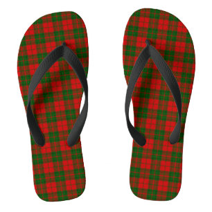 Chinelos Clan Drummond Tartan Xadrez
