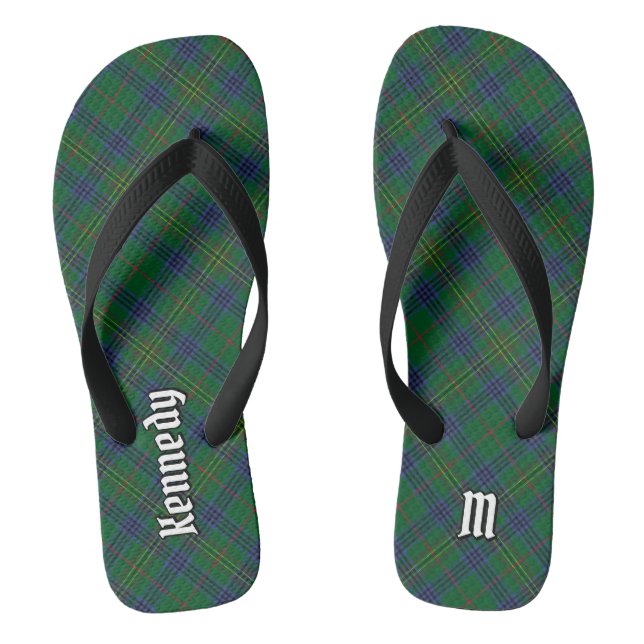 Chinelos Clan Kennedy Tartan (Pé da cama)