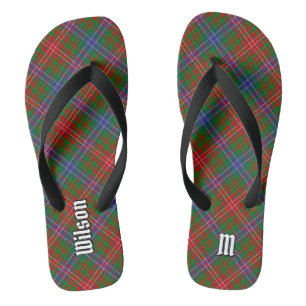 Chinelos Clan Wilson Modern Tartan