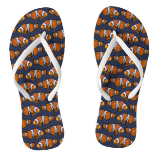 Chinelos Clownfish Frenzy (Azul Marinho)