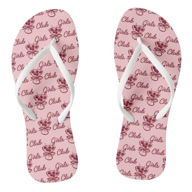 Chinelos Clube das Meninas (Pé da cama)