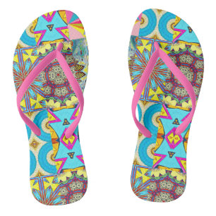 CHINELOS COLLAGEM DE DESIGNER KALEIDOSCÓPICO