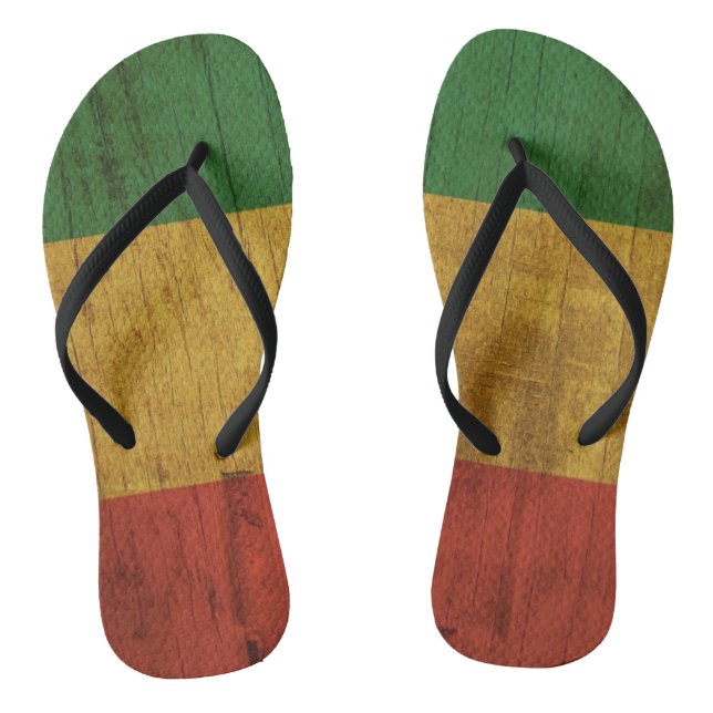 Chinelos com Estampa Rasta (Pé da cama)