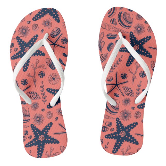 Chinelos Conchas marinhas que vivem fundo de coral (Pé da cama)