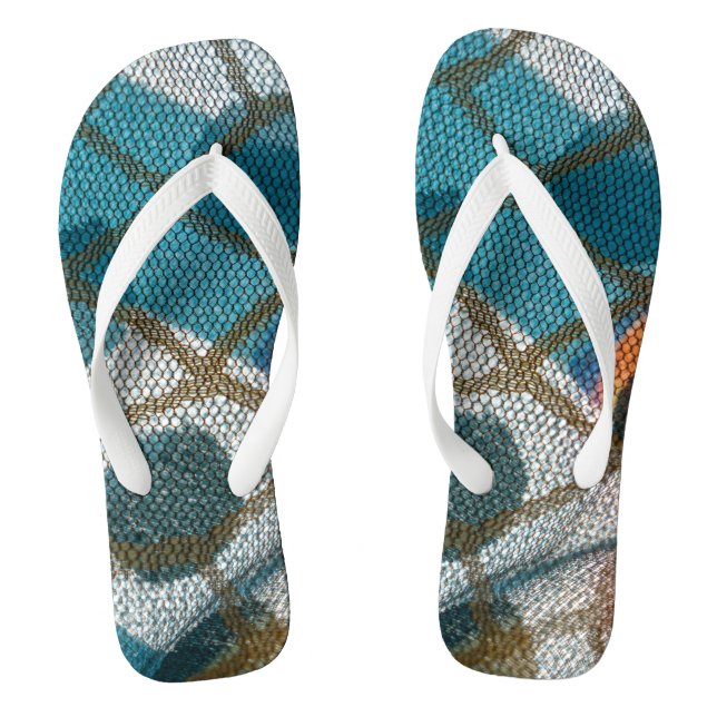 Chinelos Conexões da Internet mostram como um padrão de lin (Pé da cama)