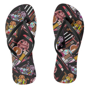 Chinelos Conjunto de cosméticos