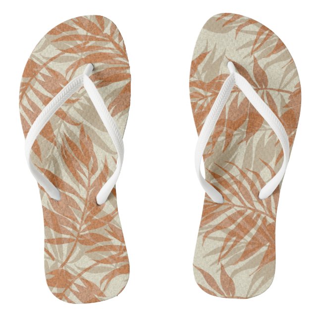 Chinelos Coordenadas Spa Tropicais - Areca Palms Havaiano (Pé da cama)