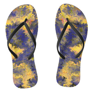 Chinelos Cor acrílica, bronze, Dourado, preto, cristais /