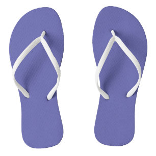 Chinelos Cor sólida violeta azul