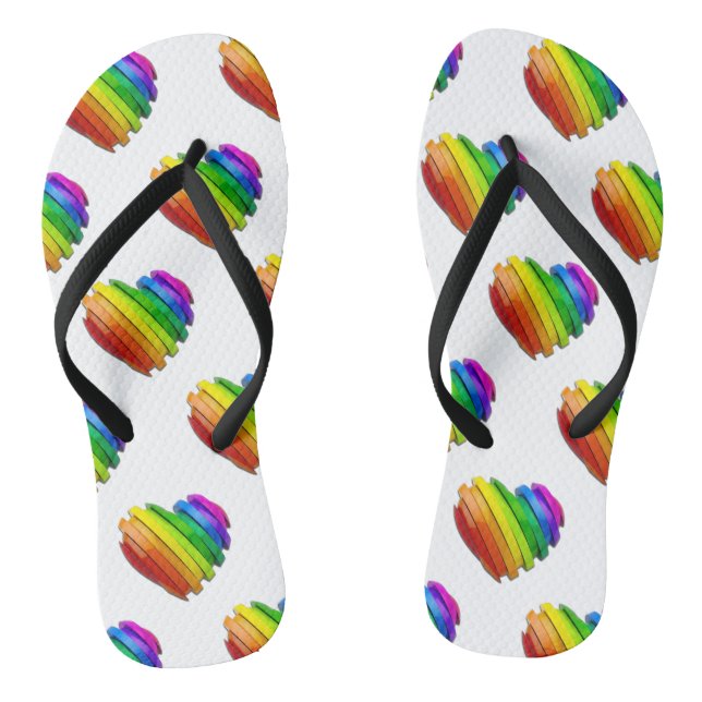 Chinelos Coração tridimensional escultural do SlipperyJoe b (Pé da cama)