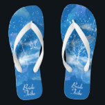 Chinelos da tribo nobre Elegante Blue Wedde<br><div class="desc">Apresentando um padrão clássico de gradiente azul e branco, esses chinelos elegantes são um presente memorável para membros da festa de casamento: noiva, damas de honra, mãe da noiva, madrinha de casamento... Eles adicionarão uma dose de na moda de brilho ao seu dia de casamento, festa de solteira ou outra...</div>