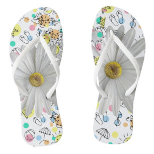 Chinelos Daisy Summer Beach