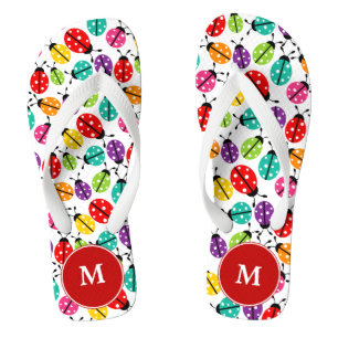 Chinelos Damybugs Monogrammed Flip-flops
