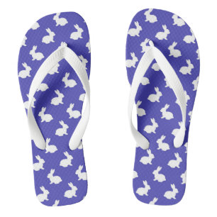 Chinelos de Borracha Roxo Plum Rabbit
