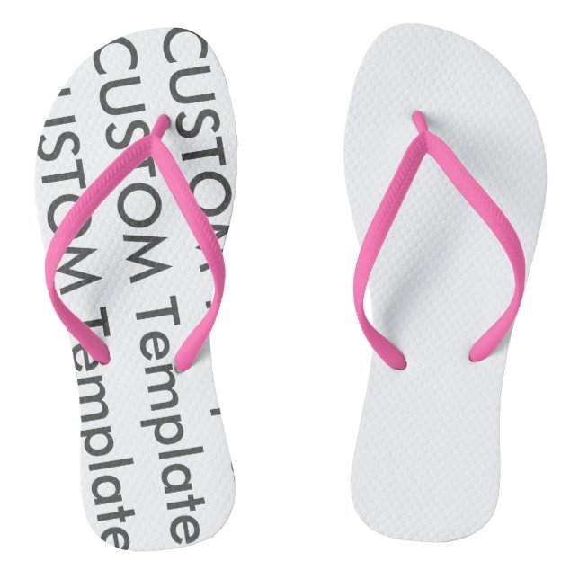 Chinelos de estilo Thong Havaianas® personalizados (Pé da cama)