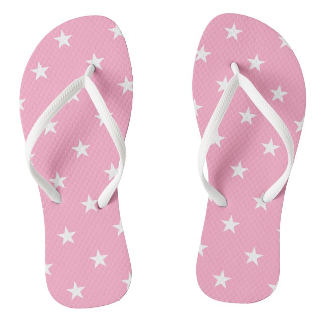 Chinelos de Estrelas Rosa (Pé da cama)