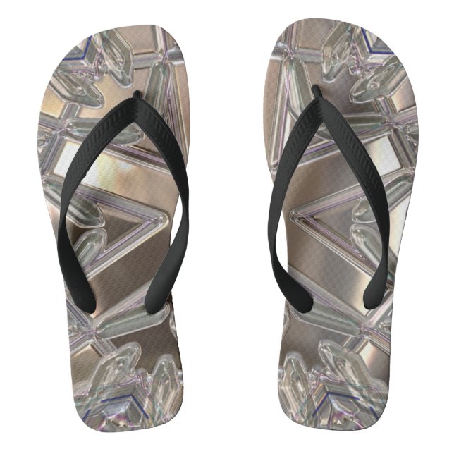 Chinelos de Fractal de Cristal (Pé da cama)