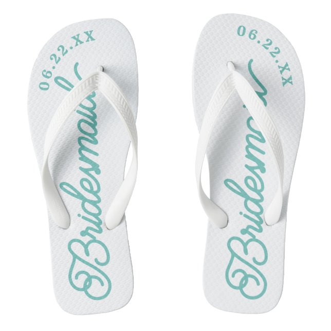 Chinelos de Partido Bridal Personalizadas Modernos (Pé da cama)