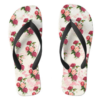 Chinelos de Rosas Rosa Shabby