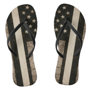 Chinelos de Sinalizador Americano da Linha Branca