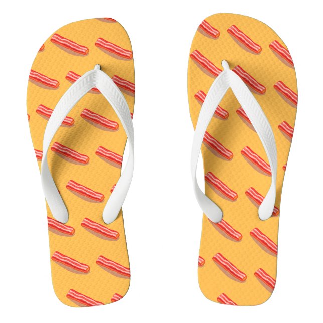Chinelos Delicioso Bacon Engraçado  (Pé da cama)