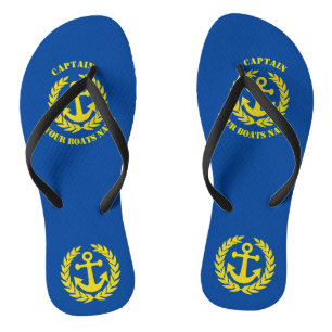 Chinelos Design personalizado da âncora dos marinheiros