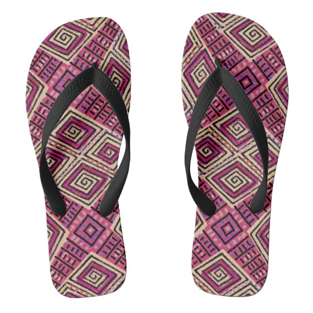 Chinelos Diamantes Rosa | Lama africana (Pé da cama)