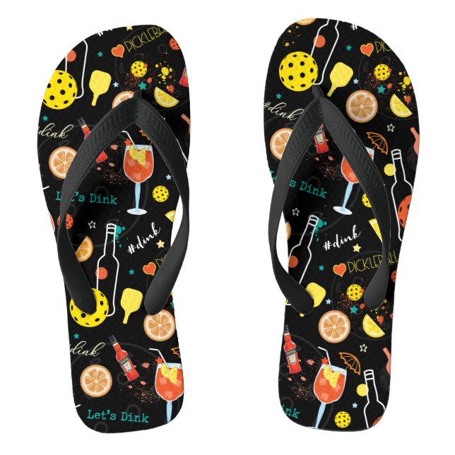 Chinelos Dinheiro e 🍾 🥂 bebidas - picleball  (Pé da cama)