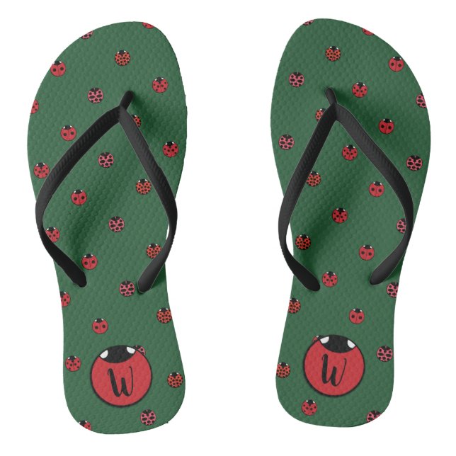 Chinelos do Ladybug Bolinhas (Pé da cama)