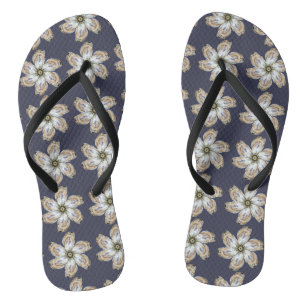 Chinelos do Oyster Flower - Design A