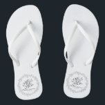 Chinelos do Sr. & da Sra. Simples Floral Casamento<br><div class="desc">Para uma personalização mais adicional, clique por favor "personalizam" o botão e usam nossa ferramenta de design para alterar este modelo. Se as opções estão disponíveis, você pode mudar o texto e a imagem simplesmente clicando em "edita/remove o texto ou a imagem aqui" e adiciona seus próprios. Projetado pelo irikul/Freepik....</div>