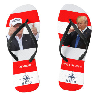 CHINELOS DONALD TRUMP:  A NATO É OBSOLETA/NÃO OBSOLETA