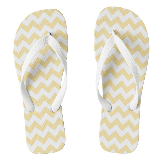Chinelos Elegantes com Padrão de Chevron (Pé da cama)
