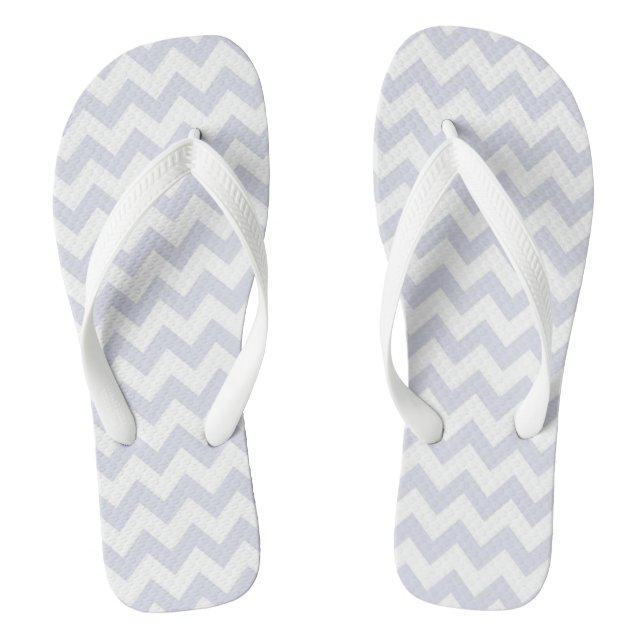 Chinelos Elegantes com Padrão de Chevron (Pé da cama)