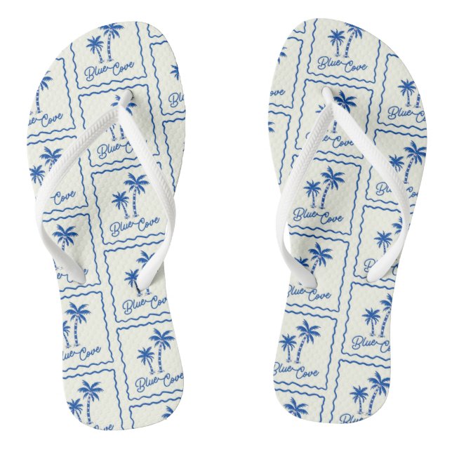 Chinelos Enseada Azul (Pé da cama)
