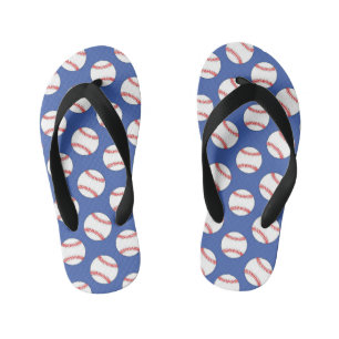 Chinelos esportivos de beisebol bonitos