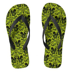 Chinelos Esquilo Arte Foliar Nórdica Escandinava