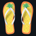 Chinelos Estilo engraçado da fruta tropical do verão do<br><div class="desc">Este "do design original à moda engraçado das frutas tropicais do verão do abacaxi bonito falhanço de sacudir bonito" é definida um presente bonito para você ou amigos nesta temporada de verão. (Você pode adicionar o texto, o monograma ou o nome neste design clicando a personalização ele botão) Mais design...</div>