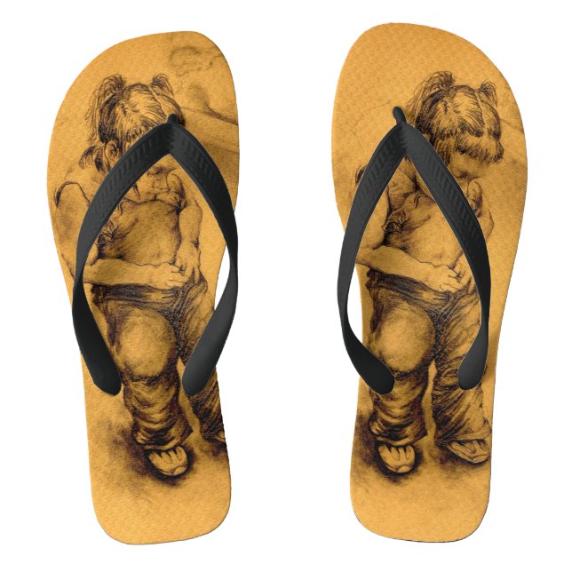 Chinelos Estou perdido em Le Tianguie, México (Pé da cama)