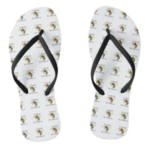 Chinelos Estou zangado, não me incomode.