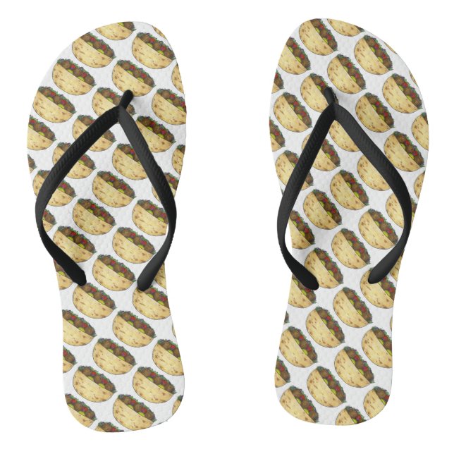 Chinelos Falafel Pita Sandwich, Sacudir do Mediterrâneo (Pé da cama)