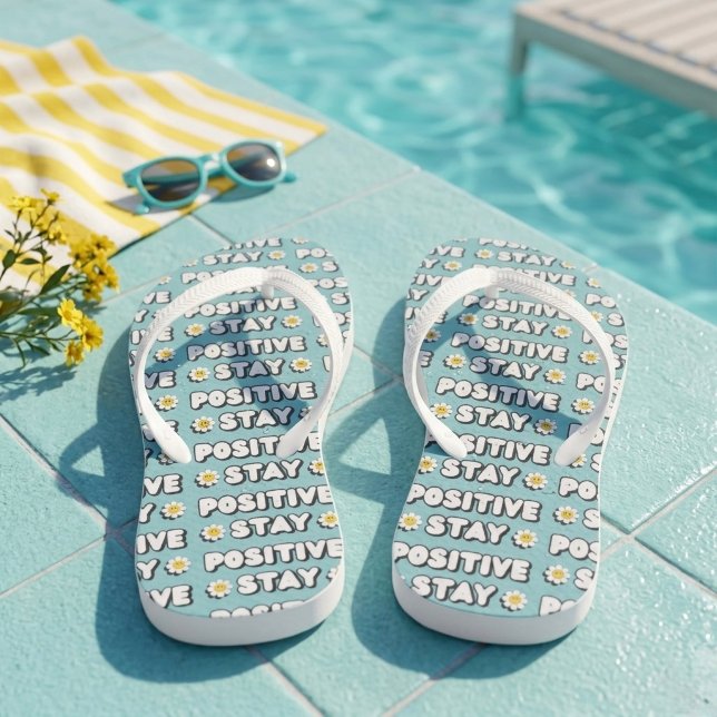 Chinelos Fique Positivo (Criador carregado)