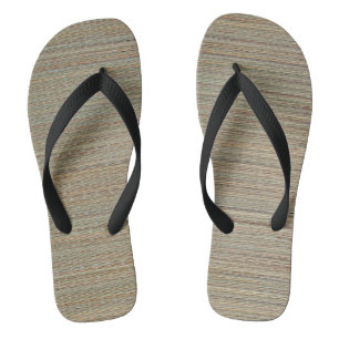Chinelos Flip-flops: Esteira da palha