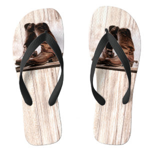 Chinelos Flipflop Sandals botas país rusticado visto ociden