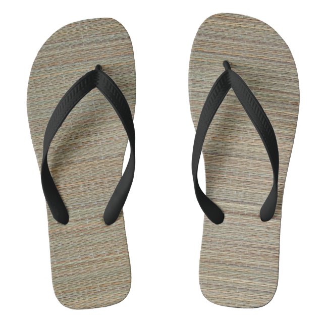 Chinelos FlipFlops: Esteira de Palha (Pé da cama)