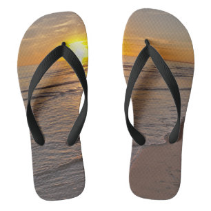 Chinelos FlipFlops: Sunset by the Beach