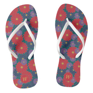 Chinelos Florais de Queda Splashy