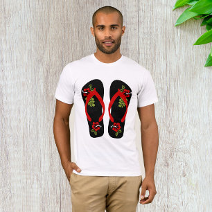 Chinelos Florais Mens T-Shirt