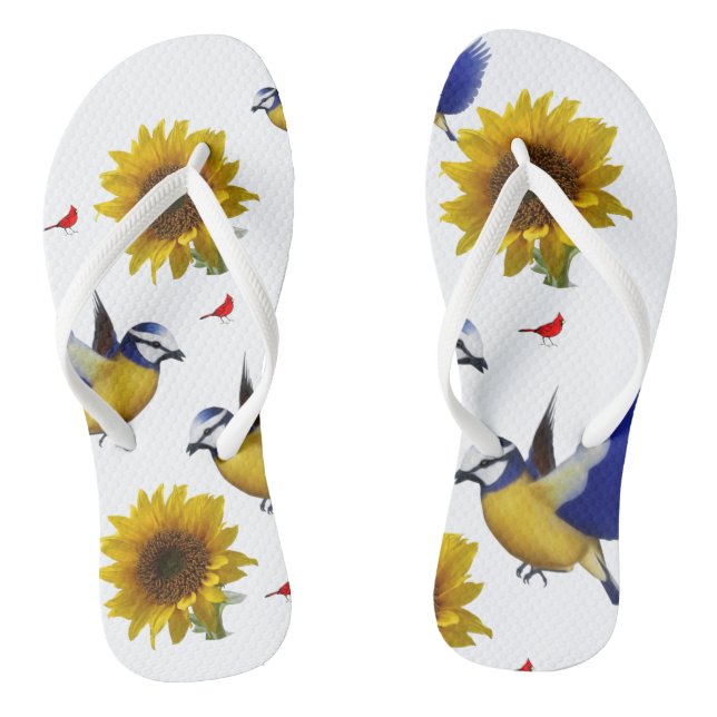 Chinelos Floral (Pé da cama)